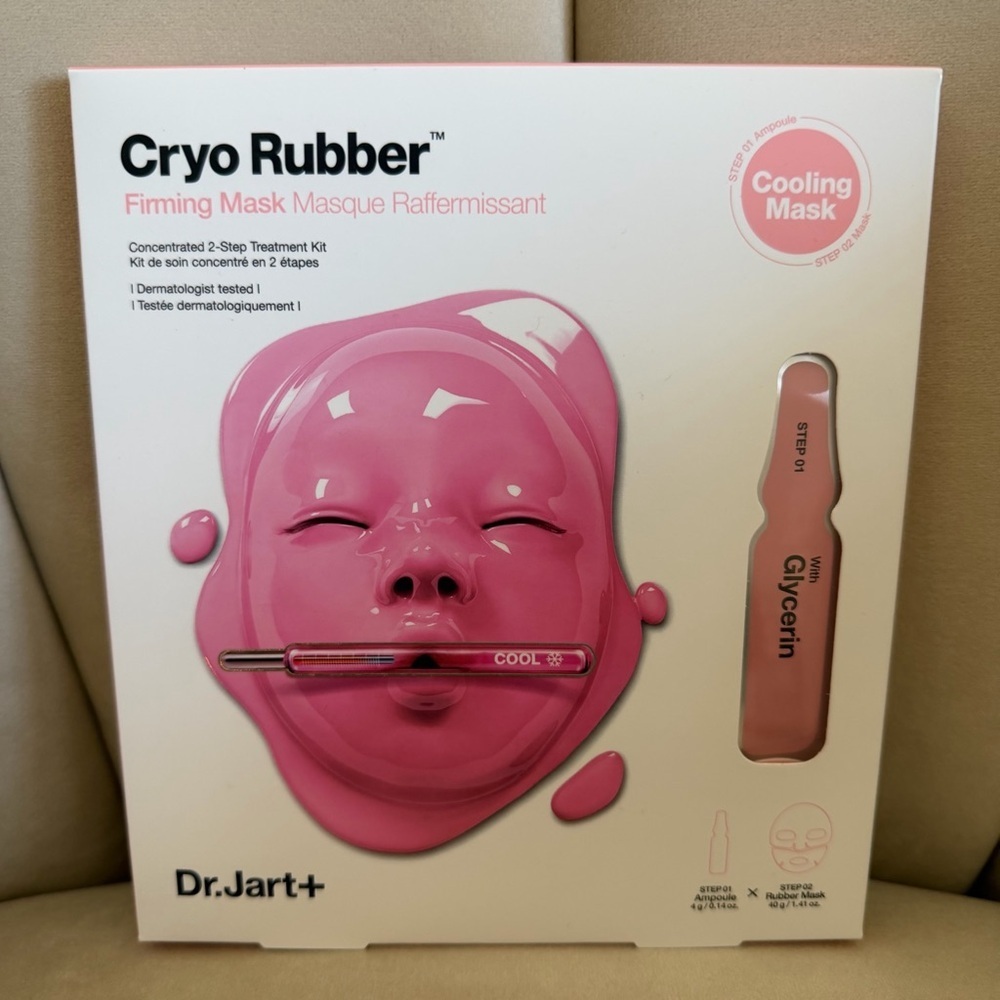 NIB Dr. Jart+ Cryo Rubber Firming Collagen Care Mask 1.5oz Skincare Collagen - Picture 2 of 7